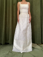 1950s Silk Organza Embroidered 2-Piece Set - XS