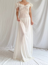 1950s Nylon Sheer Slip Dress - S/M