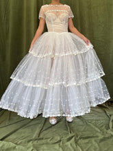 1950s Tea-Length Tulle Dress - XS
