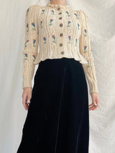 1949s Wool Knit Cardigan - XS