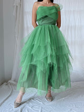 1950s Handkerchief Tulle Dress - XS