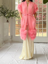 1960s I. Magnin Pink Feather Duster - OSFM