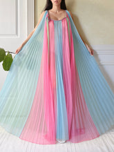 1960s 2-Piece Pleated Tricot Set - OSFM