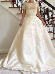 1950s Silk Organza Gown - S/M