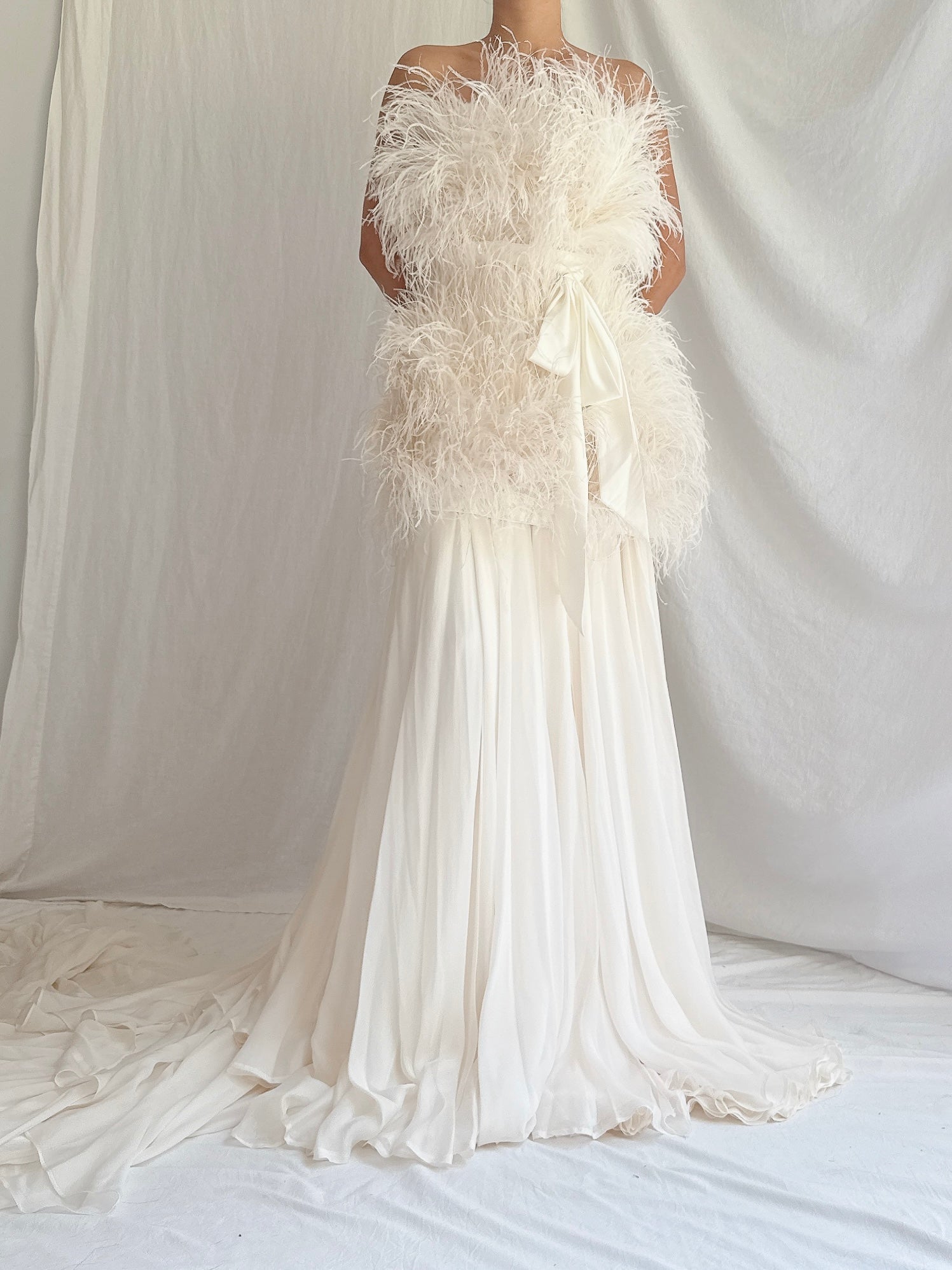 00 Feather and Silk Set - S/4