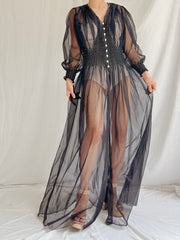 1930s Nylon Duster - S