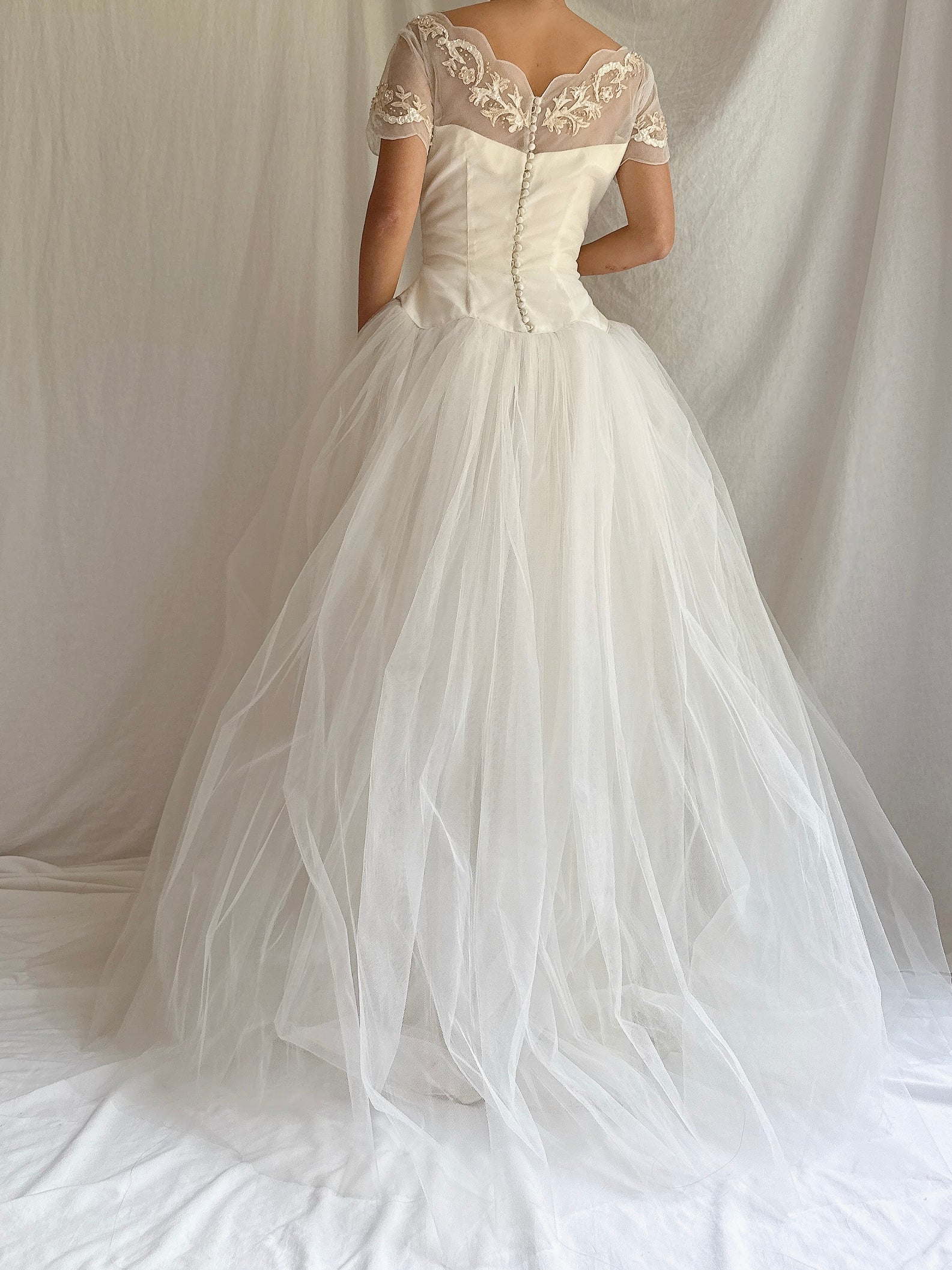 1950s Tulle Gown - XS