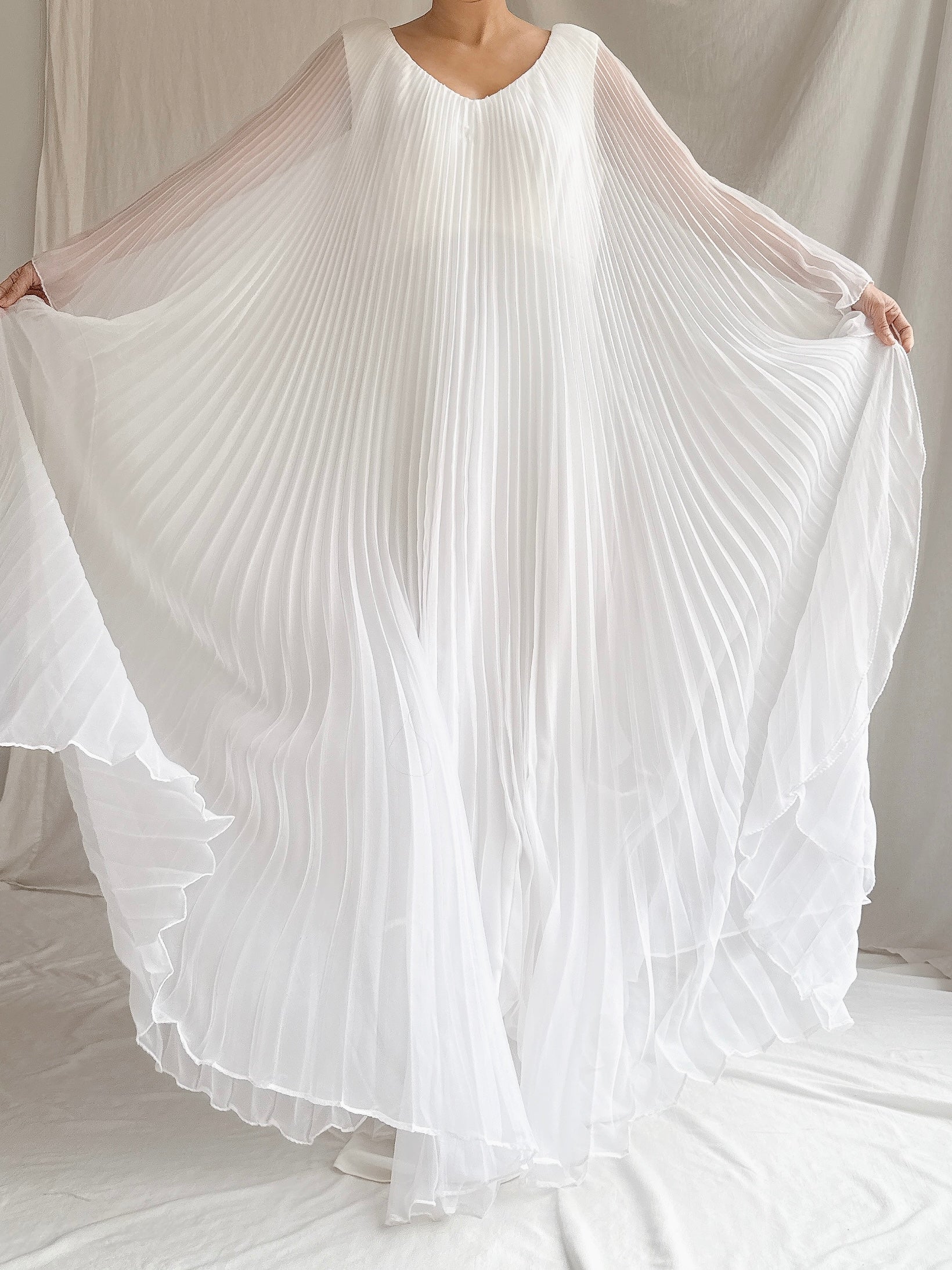 1960s Chiffon Catan Dress - M/L