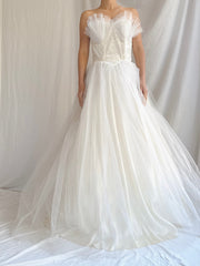 1950s Vintage Tulle 2-Piece Set - XS