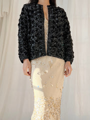 1950s Sequins Cardigan - S/M