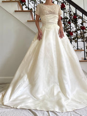 1950s Silk Organza Gown - S/M