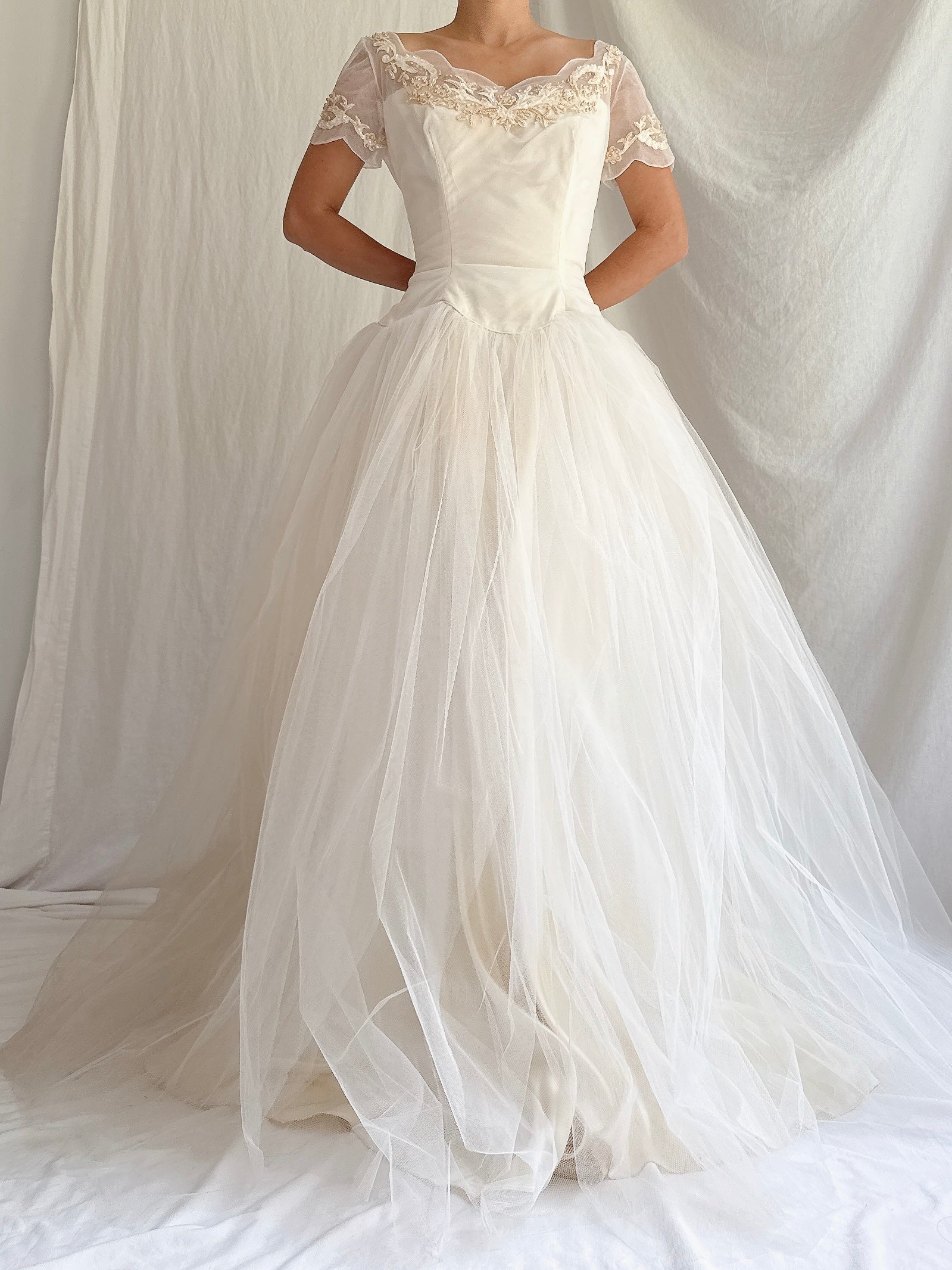 1950s Tulle Gown - XS