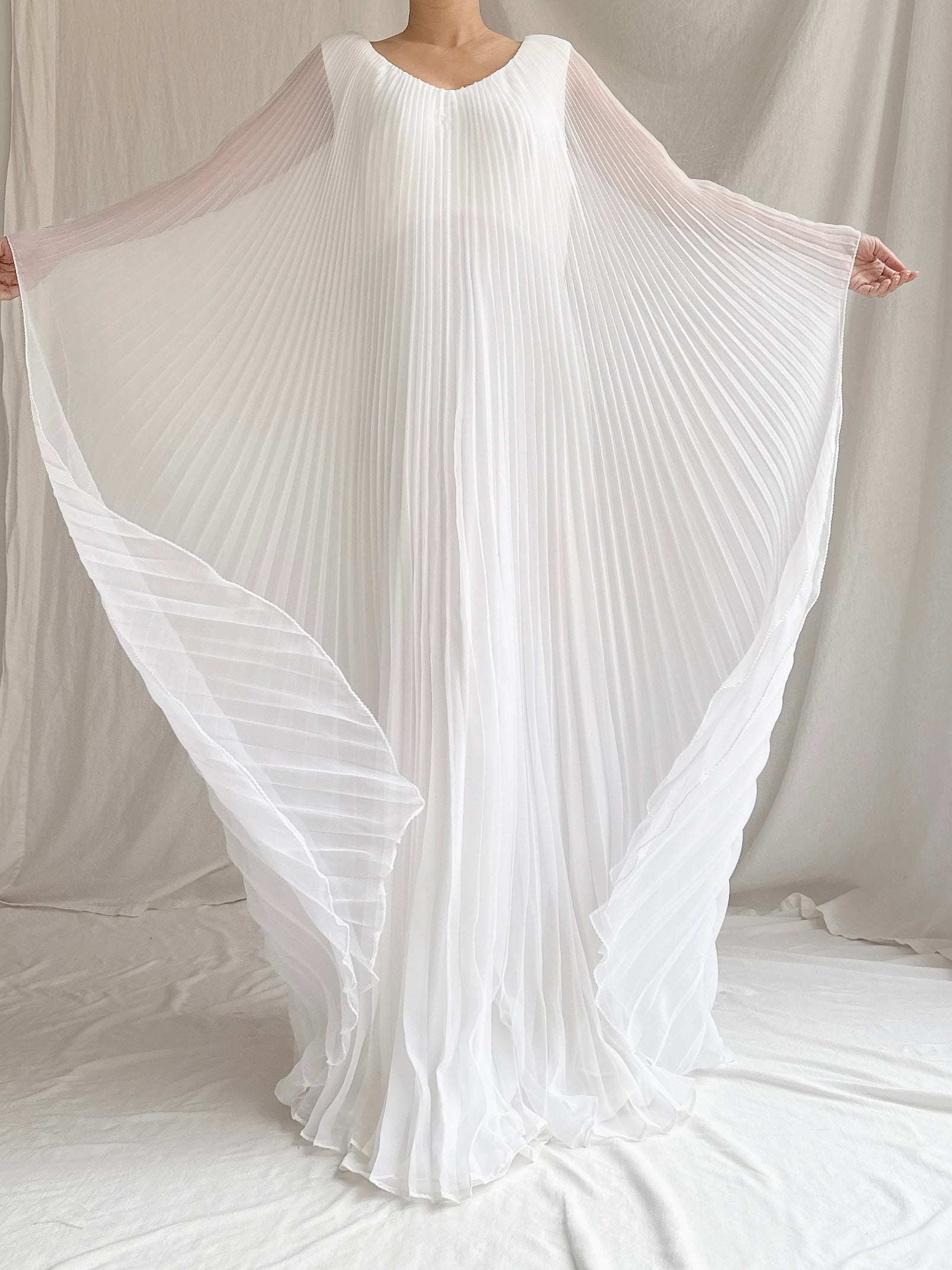 1960s Chiffon Catan Dress - M/L