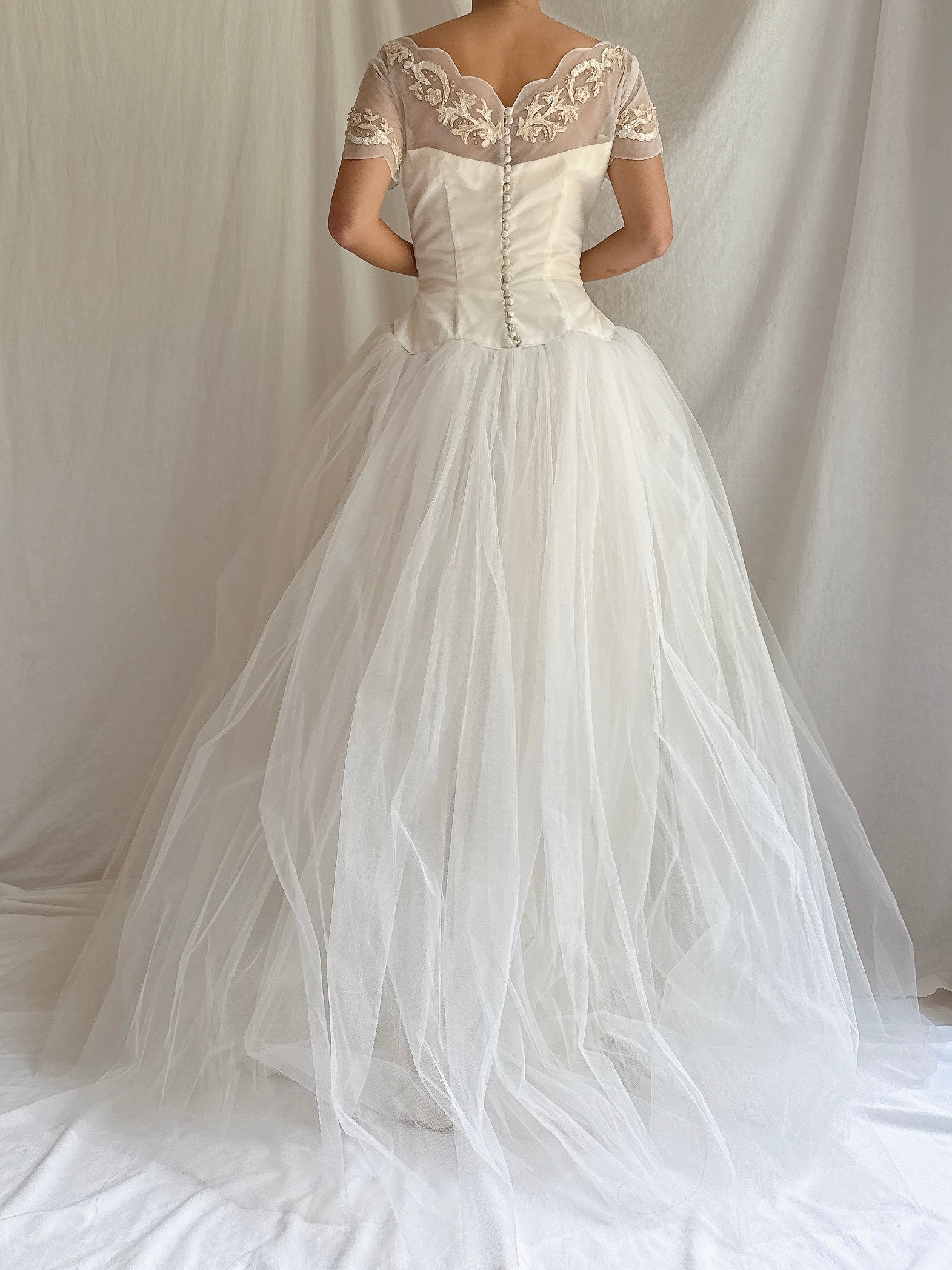 1950s Tulle Gown - XS