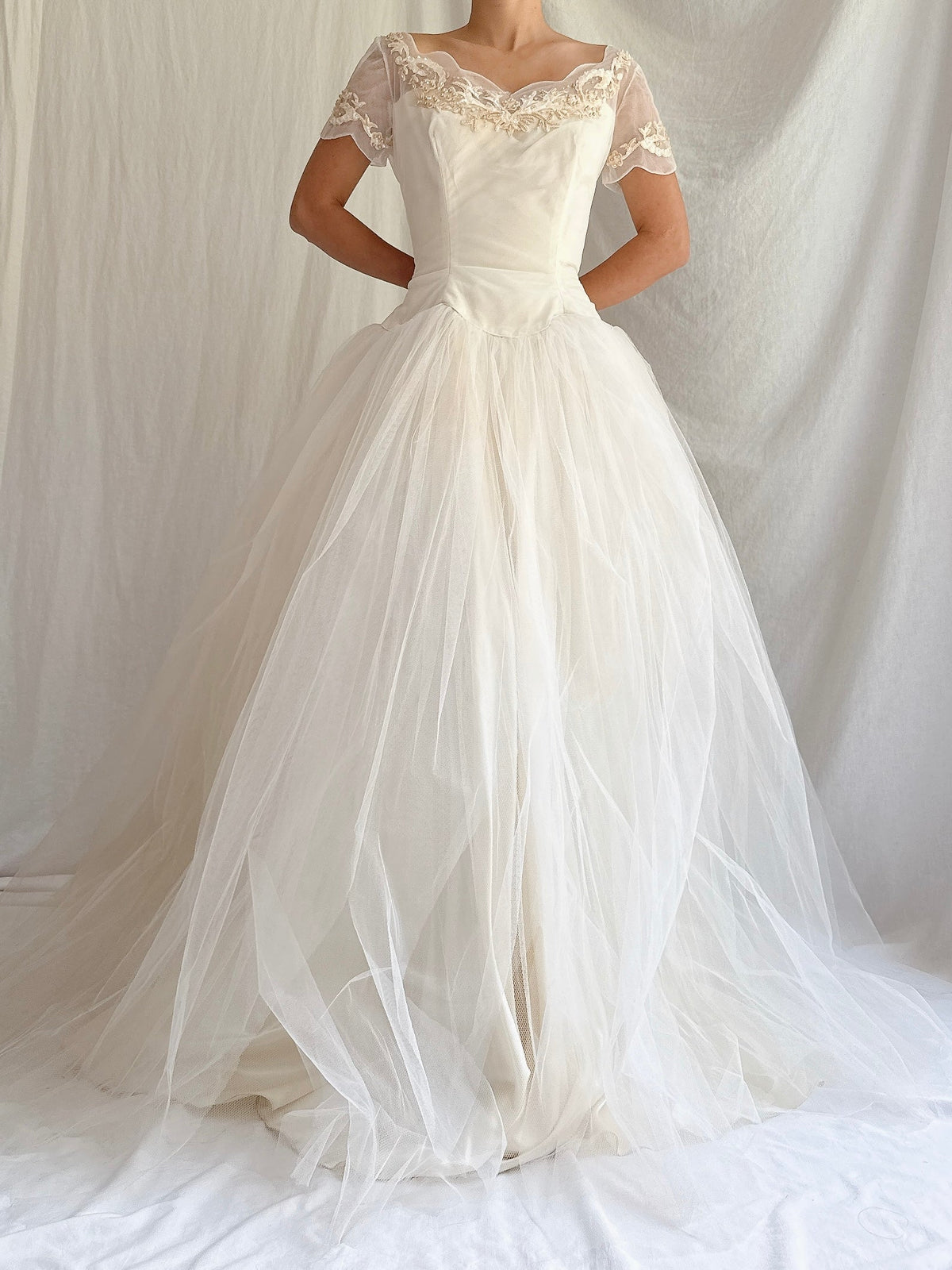 1950s Tulle Gown - XS
