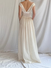 1930s Reversible Silk Dress - S