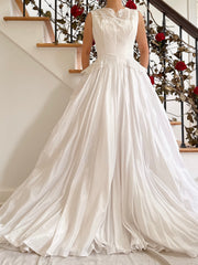 1950s Taffeta Lace Gown - XS