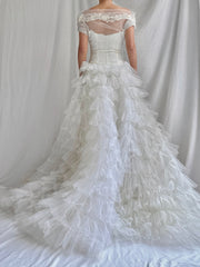 1950s Layered Tulle Gown - XS
