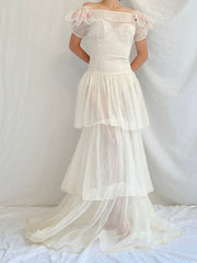 1950s Net Layered Gown - S/M