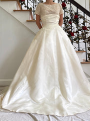 1950s Silk Organza Gown - S/M