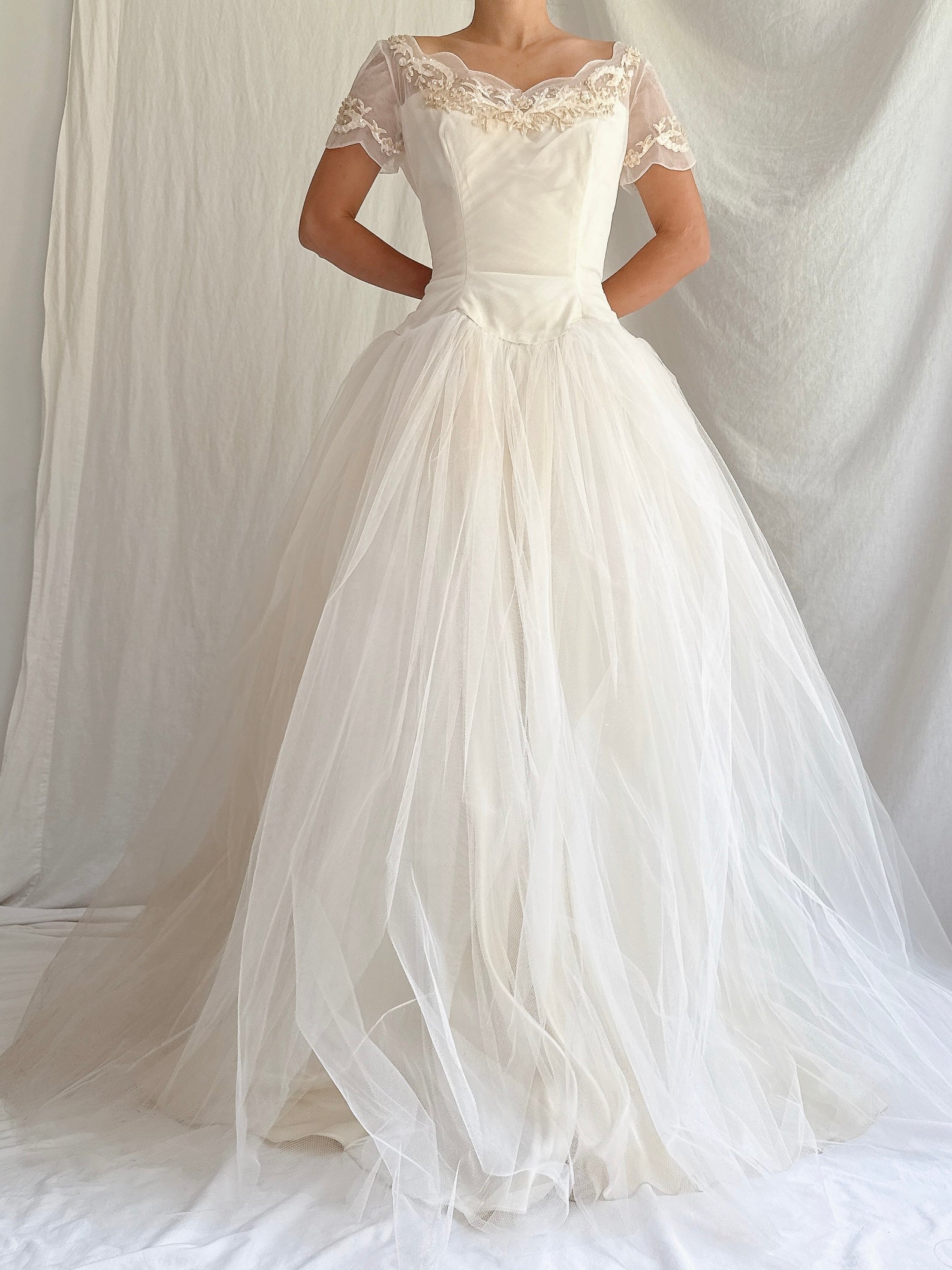 1950s Tulle Gown - XS