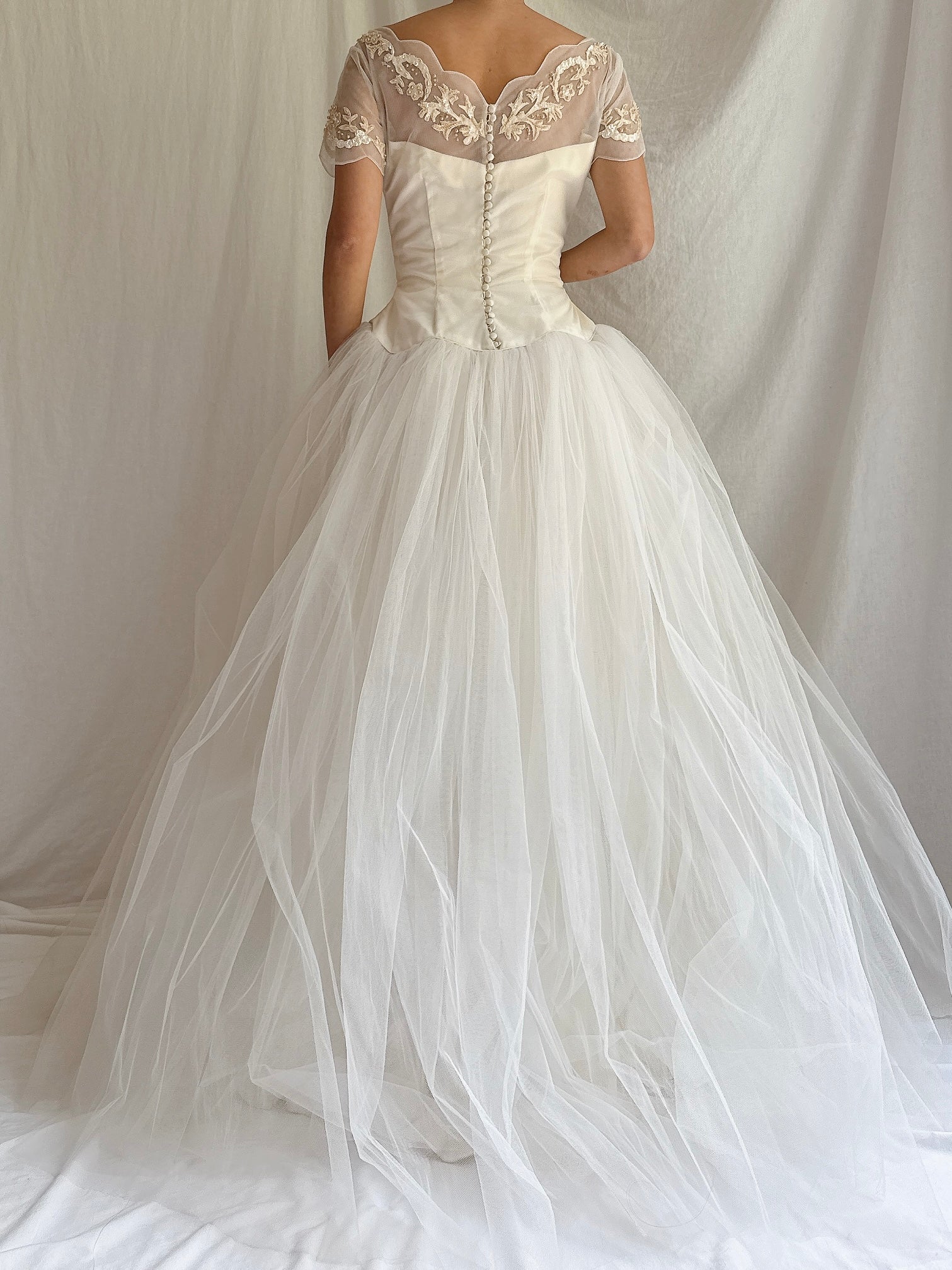 1950s Tulle Gown - XS