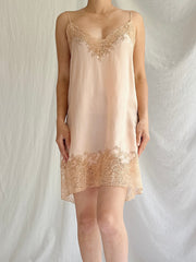 1930s Silk Teddy/Slip - M