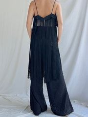 1950s Fringe Tunic - M