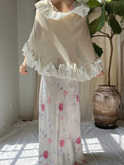 1930s Silk Cape Jacket - OSFM