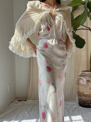1930s Silk Cape Jacket - OSFM